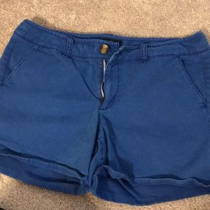Blue AE midi shorts
